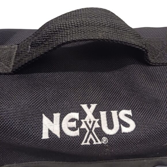 1980s NEXXUS Original Hair Stylist Bag Barber Case Organizer Embroiderd RARE VNT - Picture 2 of 14